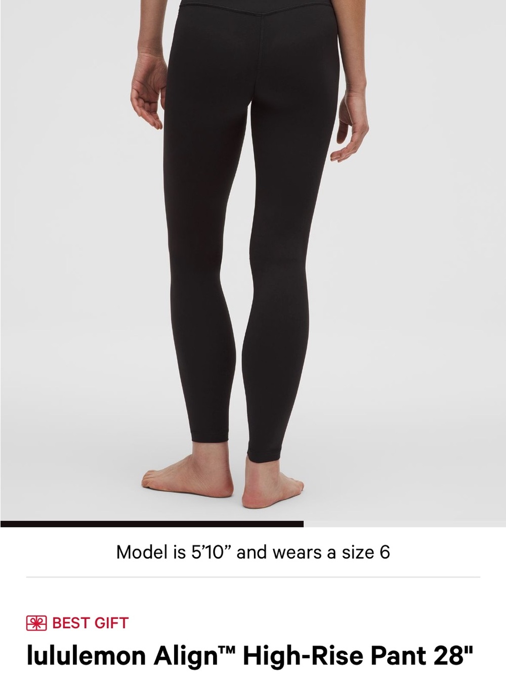 lululemon Align High-Rise Leggings — Black
